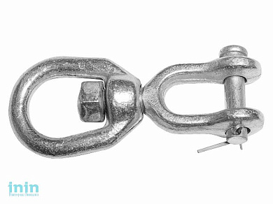 Вертлюг кольцо-открытый конец М12 STARFIX