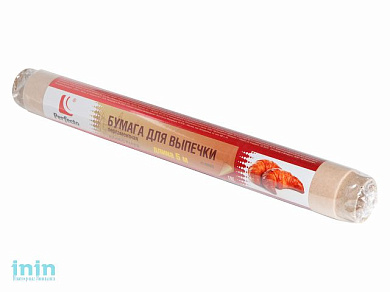 Бумага для выпечки пергаментная, 5 м, ширина 28 см, PERFECTO LINEA (Длина 5 м, ширина 28 см, пергаментная бумага 40 г/м2)