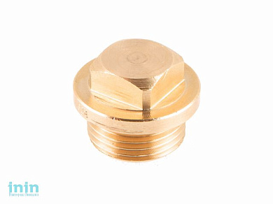 Заглушка нар. 3/8" Viega (цвет желтый)