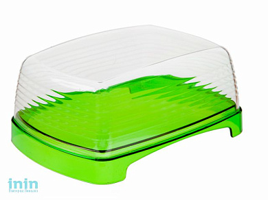 Масленка Fresh (Фреш), яблоко, BEROSSI (Изделие из пластмассы. Размер 151 х 112 х 65 мм)