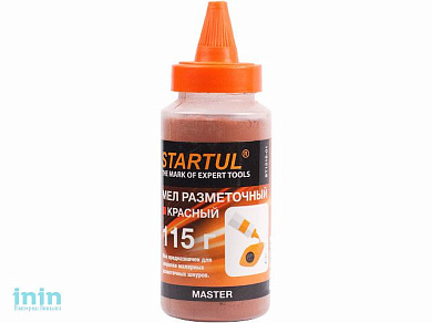Мел разметочный красный 115г STARTUL MASTER (ST1215-01) (порошок меловой)