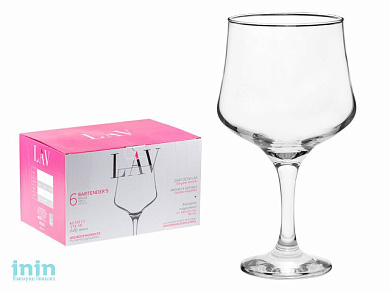 Набор бокалов для коктейлей, 6 шт., 690 мл, серия Bartender's, LAV (Супер цена!)