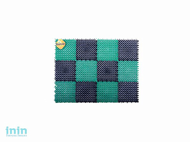 Коврик придверный Grаs 56х84 см, черно-зеленый, ТМ Blabar (коврик- травка размер 56 х 84 см)