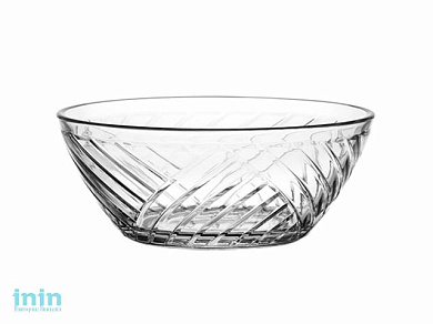 Салатник стеклянный, круглый, 125 мм, серия Elis, LAV