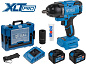 Аккум. ударный гайковерт BULL SC 1807 Xcase, XLTpro, БЕСЩЕТ., 18 В, 750 Н*м, 1/2", 2х6 А*ч, з/у 6 А (вес 2,24 кг)