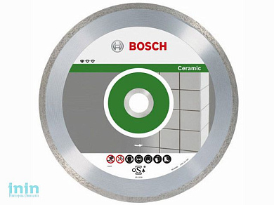 Алмазный круг 125х22 мм по керамике сплошн. STANDARD FOR CERAMIC BOSCH (сухая резка)