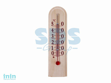 Термометр "Сувенир" основание - дерево REXANT