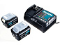 Аккумулятор BL1041B 4.0 Ah (2 шт) + зарядное DC10SB MAKITA в кейсе