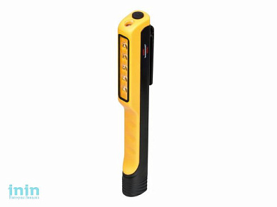 Фонарь светодиодный карманный 107+10Лм Brennenstuhl Penlight HL100 (Зажим со встроенным магнитом)