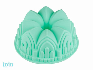 Форма для выпечки, силиконовая, шотландский кекс, 22 х 8.8 см, бирюзовая, PERFECTO LINEA