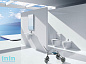 Унитаз напольный Roca N-MERIDIAN Compact 60x36, A342248000
