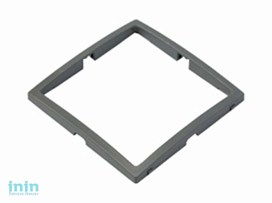 Вставка в рамку 1-местная темно-серая, Уют, упак=3 шт.,  Bylectrica (Рамка  ЮЛИГ. 735212.276(03))