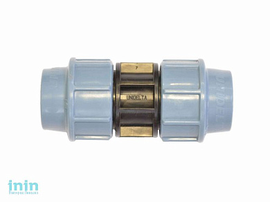 Муфта 40 Unidelta (Фитинги: Обеспечивают отличную герметичность, при создании распределительных систем под давлением.)