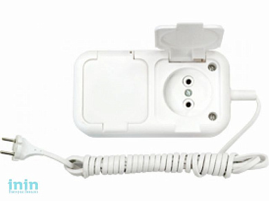 Удлинитель-шнур 3,5м (2 роз., 1.5кВт, б/з, ПВС 2x0,75) Bylectrica (двухместный 6А Гарантийный срок:24 месяца)