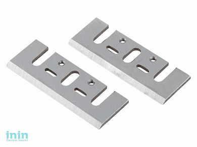 Нож для рубанка 82 мм WORTEX затачиваемый (2 шт. в упаковке)