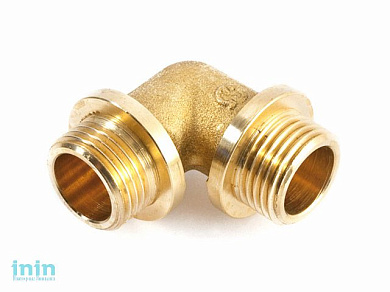 Колено нар.- нар. 1" с ограничителем General Fittings