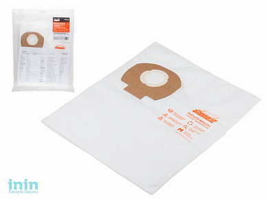 Мешок для пылесоса MAKITA 446, VC2012L, VC2512L, VC3011L сменный улучшенный  (5 шт.) GEPARD (Рекомендуется для профессионального использования.  Синте