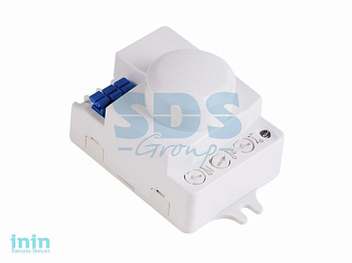 Датчик движения настенно-потолочный микроволновый ДДНПМ 01, 180°/360?, 1200 Вт, 10-2000 Лк, 3-10 м, (REXANT)