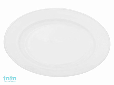 Тарелка обеденная стеклокерамическая, 254 мм, круглая, серия Барселона, PERFECTO LINEA