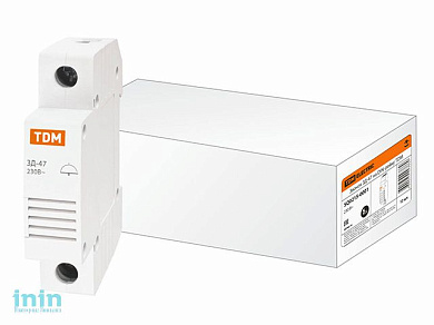 Звонок ЗД-47 на DIN-рейку TDM