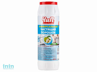 Порошок чистящий универсальный СОЧНЫЙ ЛИМОН 450 г "ЧиП"