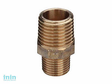 Ниппель ред. нар.-нар. 1/2"X3/8", бронза, Viega