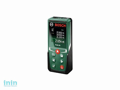 Дальномер лазерный BOSCH PLR 25 в блистере (0.05 - 25 м, +/- 2 мм/м,)