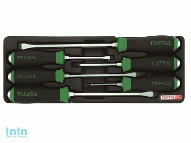 Набор-сет отверток ударно-поворот. 6шт. 136х364мм TOPTUL (GAAT0601)