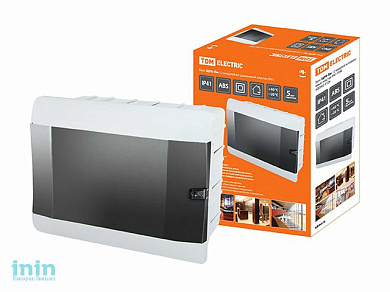 Бокс ЩРВ-Пм-12 модулей встраиваемый пластик IP41 TDM