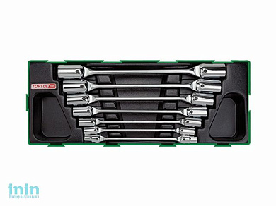 Набор-сет ключей шарнирных 7предм. TOPTUL (GTA0710)