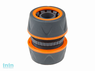 Муфта соед. для шлангов 1/2"(5/8") STARTUL GARDEN (ST6016-6-1/2) (soft touch, двухкомпонентная)