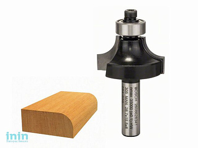 Фреза для закруглений  2 ножа d8/15,5мм