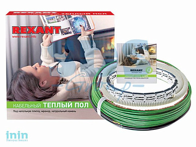 Теплый пол RNB -15-170 (1,0-1,5м2, 170Вт,15м, двужильн,S обогрев) REXANT (Теплый пол RNB -15-170 (1,0-1,5м2, 170Вт,15м, двужильн,S обогрев) REXANT пол