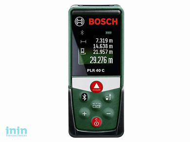 Дальномер лазерный BOSCH PLR 40 C в блистере (0.05 - 40 м, +/- 2 мм/м,)