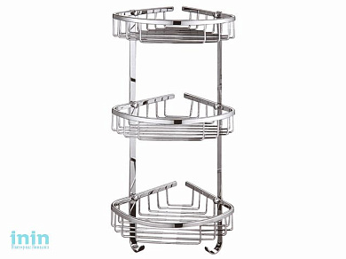 Полка угловая трехъярусная, Z1254-3 SOLONE (G.LAUF)