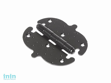 Петля 110 мм фигурная, черн.мат. STARFIX