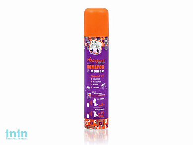 Аэрозоль от комаров и мошек репеллентный, 200 мл,  HELP