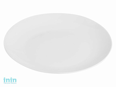 Тарелка обеденная фарфоровая, 270 мм, круглая, серия Amato Crystal (Амато Кристал), PERFECTO LINEA