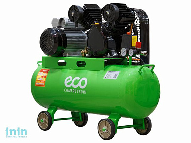 Компрессор ECO AE-705-B1 (380 л/мин, 8 атм, ременной, масляный, ресив. 70 л, 220 В, 2.20 кВт)