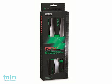 Набор отверток 4шт PH0,1,2,3 TOPTUL (GAAE0401)