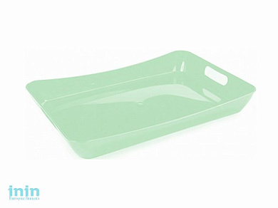 Поднос Cake (Кейк), чайное дерево, BEROSSI (Изделие из пластмассы. Размер 422 х 282 х 52 мм)