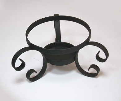 Подставка под садж черная