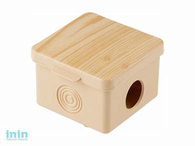 Коробка распаячная ОП 65х65х50мм, сосна, 4 мембр. вх. IP54 ЮПИТЕР