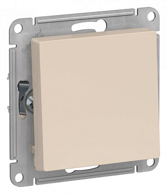 Выключатель 1-клавишный Schneider Atlas Design, ATN000211