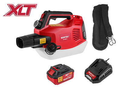 Аккум. опрыскиватель WORTEX KS 1820 Li в кор. ALL1 XLT SET 18В, 4 Ач акб, 2 л, 200 мл/мин (с электростатической функцией)