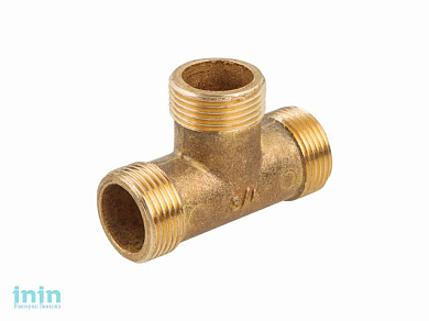 Тройник нар.-нар.-нар. 3/4", Цветлит