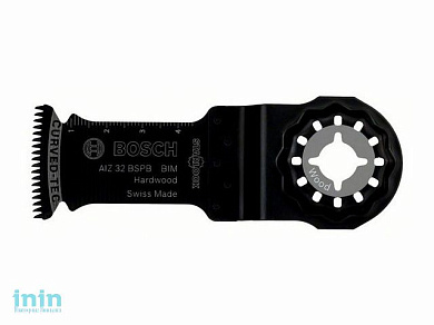 Полотно пильное погружное BOSCH BIM AIZ 32 BSPB Hard Wood (для нового поколения GOP/PMF c системой Starlock)