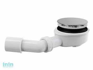 Сифон для душевого поддона, хромированный, Alcaplast (Сифон для поддона AlcaPlast A491CR)