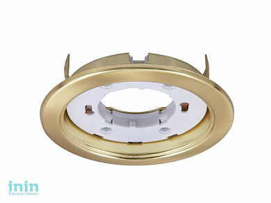 Светильник светодиодный встраиваемый 6-15 Вт PGX53 IP20 230В (мат. зол.) JAZZWAY (106*39мм)