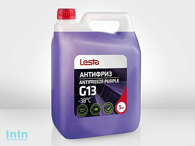 Антифриз LESTA G13 5 кг (фиолетовый) (-38°C)